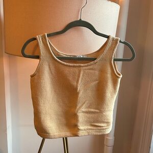 St. John Tan Tank Top